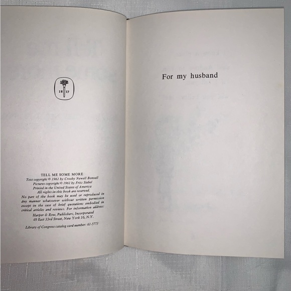 Vintage i Can Read Book Tell Me Some More Crosby Newell Children Reading - Picture 4 of 11